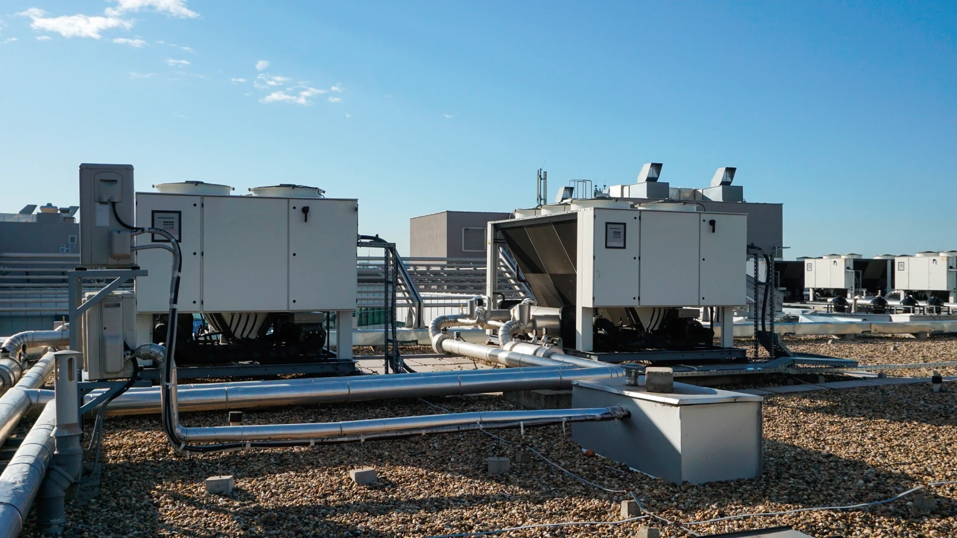 gravel roof hvac systems