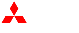 picture of mitsubishi logo white